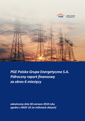 Thumbnail PGE Polska Financial Statement 2018-h1
