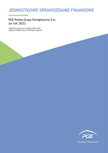 Thumbnail PGE Polska Financial Statement 2021