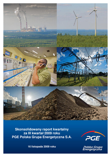 Thumbnail PGE Polska Quarterly Report 2009-q3