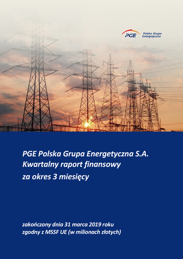 Thumbnail PGE Polska Quarterly Report 2019-q1