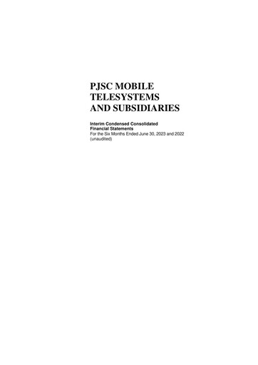 Thumbnail Mobile TeleSystems Financial Statement 2023-h1
