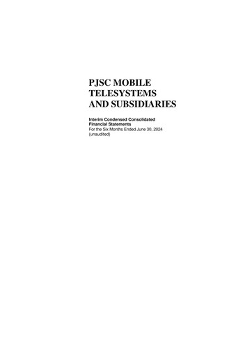 Thumbnail Mobile TeleSystems Financial Statement 2024-h1