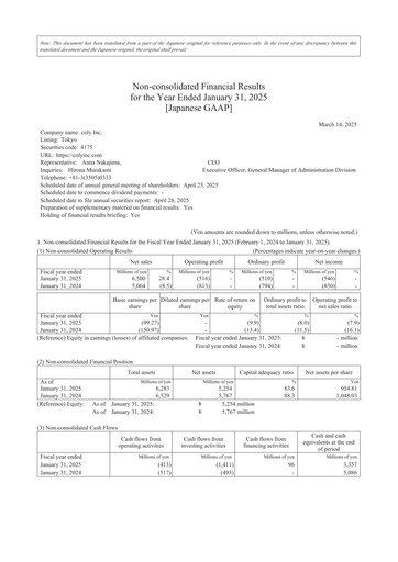 Thumbnail coly Financial Statement fy2024