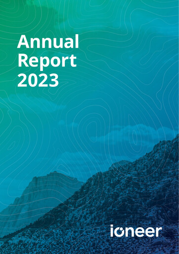 Thumbnail ioneer Annual Report 2023