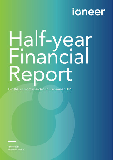 Thumbnail ioneer Half-year Report 2021-h1