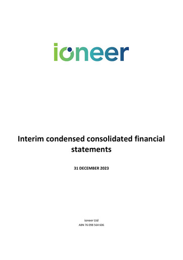 Thumbnail ioneer Half-year Report 2024-h1