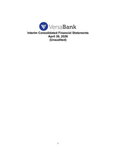 Vorschaubild VersaBank Finanzmitteilung 2026-q2