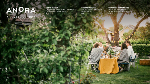 Thumbnail Anora Group Annual Report 2023