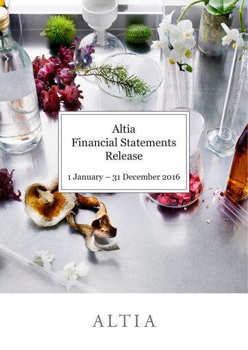Thumbnail Anora Group Financial Statement 2016