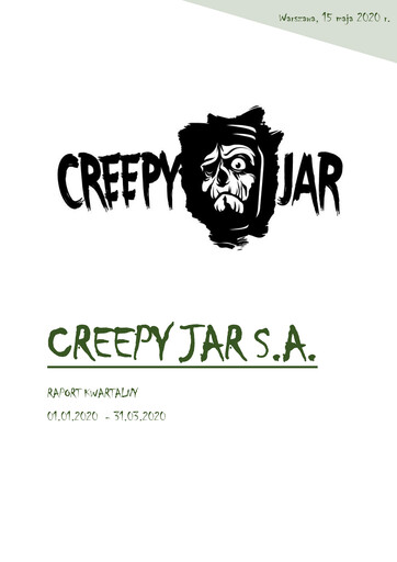 Thumbnail Creepy Jar Quarterly Report 2020-q1