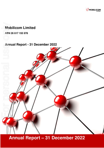 Thumbnail Mobilicom Annual Report 2022