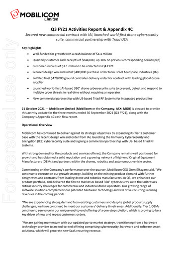 Thumbnail Mobilicom Quarterly Report 2021-q3