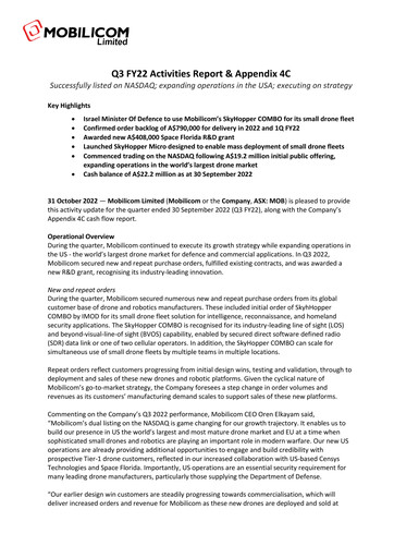 Thumbnail Mobilicom Quarterly Report 2022-q3