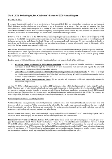 Thumbnail Lesaka Technologies Annual Report 2020