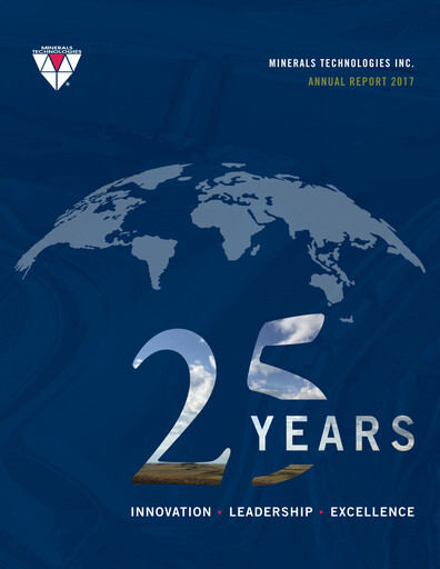 Thumbnail Minerals Technologies Annual Report 2017