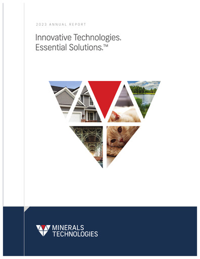 Thumbnail Minerals Technologies Annual Report 2023