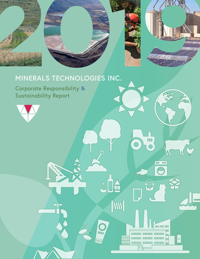 Thumbnail Minerals Technologies Sustainability Report 2019