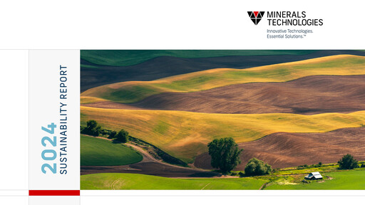 Thumbnail Minerals Technologies Sustainability Report 2024