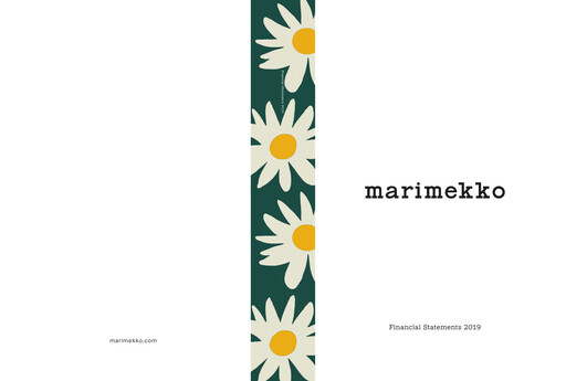 Miniature Marimekko Bilan financier 2019