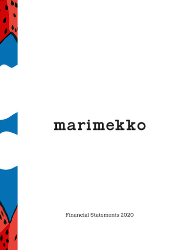 Miniature Marimekko Bilan financier 2020