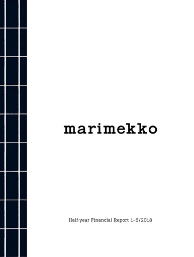 Thumbnail Marimekko Half-year Report 2018-h1