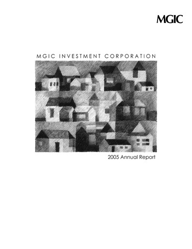 Miniature MGIC Investment
 Rapport annuel 2005