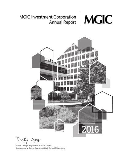 Miniature MGIC Investment
 Rapport annuel 2016