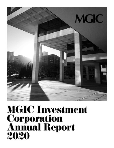 Miniature MGIC Investment
 Rapport annuel 2020