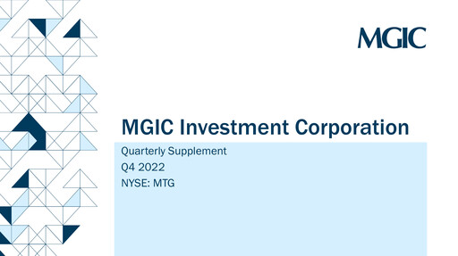 Thumbnail MGIC Investment
 Quarterly Report 2022-q4