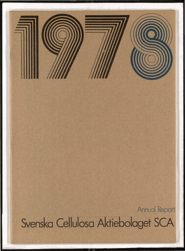 Thumbnail Svenska Cellulosa Aktiebolaget (SCA) Annual Report 1978