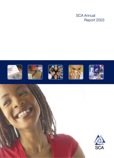 Thumbnail Svenska Cellulosa Aktiebolaget (SCA) Annual Report 2003