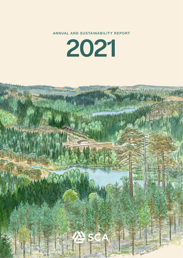 Thumbnail Svenska Cellulosa Aktiebolaget (SCA) Annual Report 2021