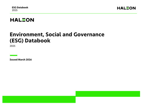 Thumbnail Haleon ESG Report 2025