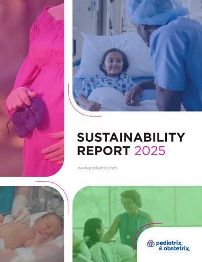 Thumbnail Pediatrix Medical Group Sustainability Report 2024