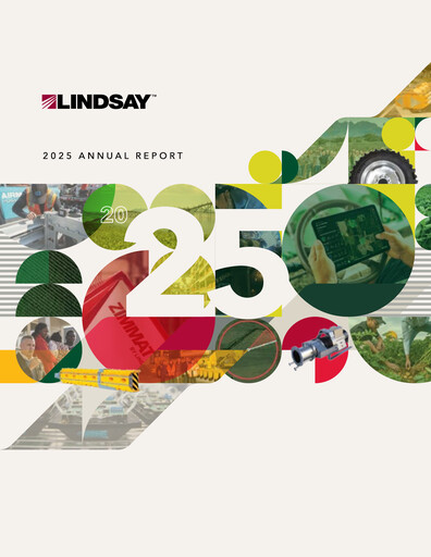 Vorschaubild Lindsay Corporation
 Jahresbericht 2025