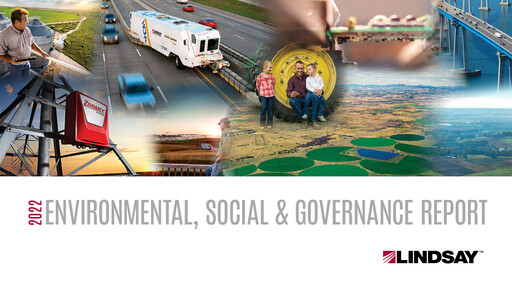 Thumbnail Lindsay Corporation
 ESG Report 2022