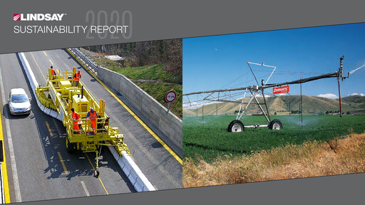 Thumbnail Lindsay Corporation
 Sustainability Report 2020