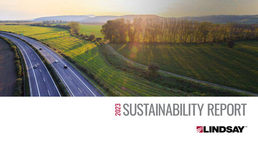 Thumbnail Lindsay Corporation
 Sustainability Report 2023