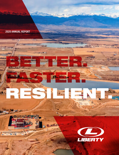 Thumbnail Liberty Energy Annual Report 2020