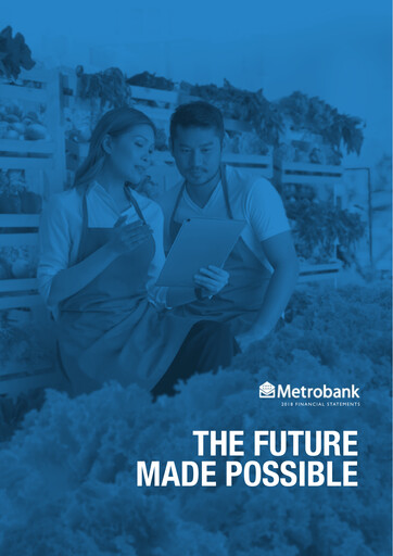 Miniature Metropolitan Bank (Metrobank) Bilan financier 2018