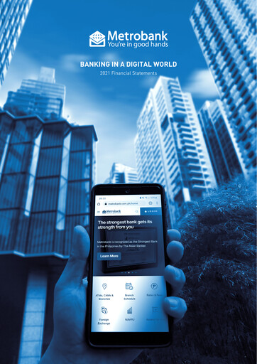 Miniature Metropolitan Bank (Metrobank) Bilan financier 2021