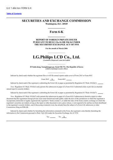 Thumbnail LG Display Financial Report 2005