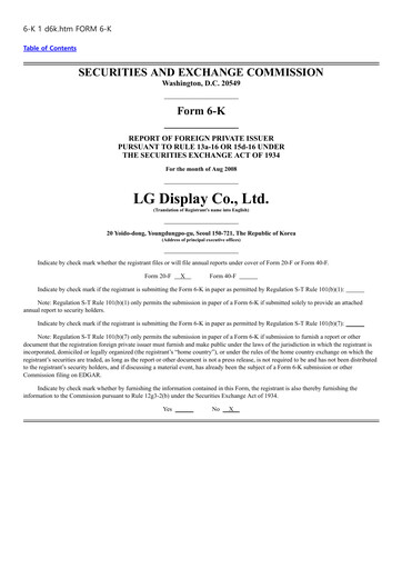 Thumbnail LG Display Half-year Report 2008