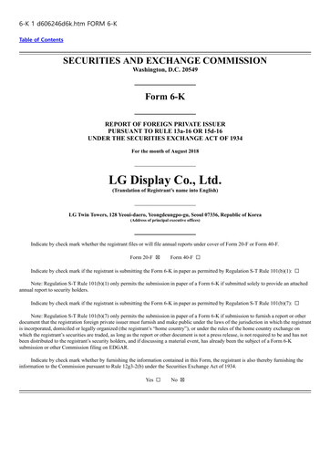 Thumbnail LG Display Half-year Report 2018