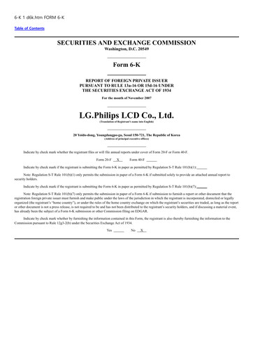Thumbnail LG Display Quarterly Report 2007-q3