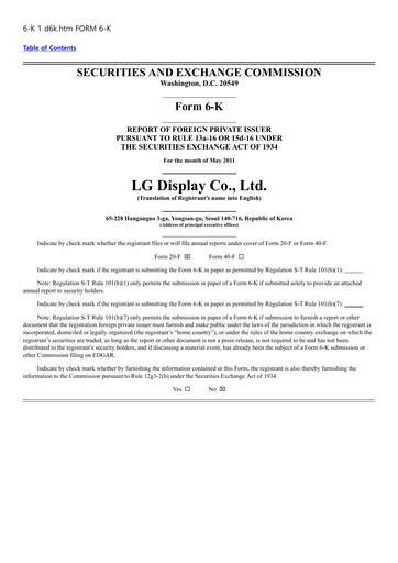 Thumbnail LG Display Quarterly Report 2011-q1