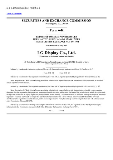 Thumbnail LG Display Quarterly Report 2012-q1