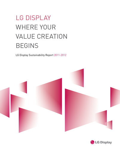Thumbnail LG Display Sustainability Report 2011-2012