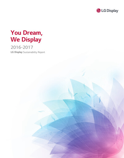 Thumbnail LG Display Sustainability Report 2016-2017
