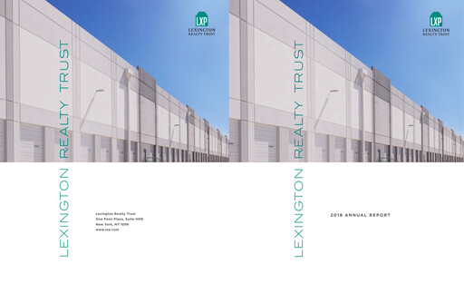 Thumbnail LXP Industrial Trust Annual Report 2018